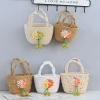 Túi xách sợi cotton đan cói đi biển du lịch chụp hình, dễ thương sang chảnh, thời trang - Giá 59.000đ 4