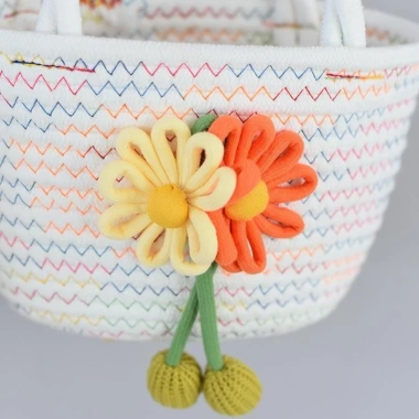 Túi xách sợi cotton đan cói đi biển du lịch chụp hình, dễ thương sang chảnh, thời trang - Giá 59.000đ