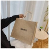 Túi Xách Tay DIDOOGLT Cỡ Lớn Vải Dày Túi Cói Merci Cúc Bấm Đựng Quần Áo - 49.000₫ 5
