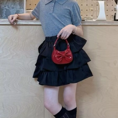 Túi xách tay mini nữ đeo chéo thời trang dáng xinh, nơ to - Giá chỉ 79.000đ - Bachhoaonline688