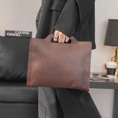 Túi xách tay nam đựng tài liệu phong cách retro thời trang - Giá ưu đãi 451.980₫