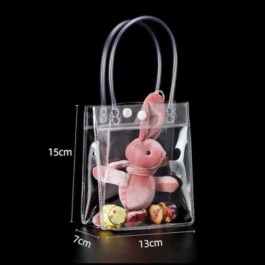 Túi xách tay PVC trong suốt dung tích lớn, túi quà, du lịch, leo núi, mua sắm, chỉ 205.700 VND 7