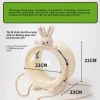 Túi Xách Thú Cưng Ba Lô Vẹt, Chuột Hamster, Sóc, Nhím, Chinchilla, Thỏ - Giá 231.647 VND 9