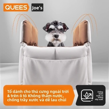 Túi xách thú cưng Joe - Ghế an toàn, giường cho chó, thảm ô tô, túi du lịch ô tô, giá ưu đãi 1.213.100₫ 5 Túi xách thú cưng Joe - Ghế an toàn, giường cho chó, thảm ô tô, túi du lịch ô tô, giá ưu đãi 1.213.100₫ 5