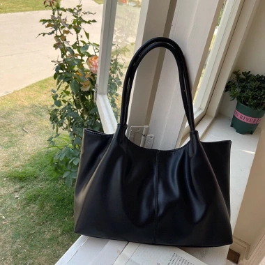 Túi xách tote da PU mềm, túi đeo vai nữ thời trang Hàn Quốc - Giá chỉ 95.000₫