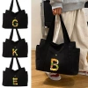 Túi Xách Tote Đeo Vai Vải Bố Nhẹ Khóa Kéo Thiết Kế Trái Cây Dày Bền Quà Tặng