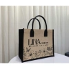 Túi xách tote KYUNGLAB Canvas Cói Vintage size to, khóa kéo tiện lợi 125k VND 3