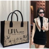 Túi xách tote KYUNGLAB Canvas Cói Vintage size to, khóa kéo tiện lợi 125k VND 10