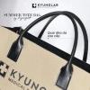 Túi xách tote KYUNGLAB Canvas Vintage size to, khóa kéo tiện lợi, giảm 22% chỉ 132.000₫ 5