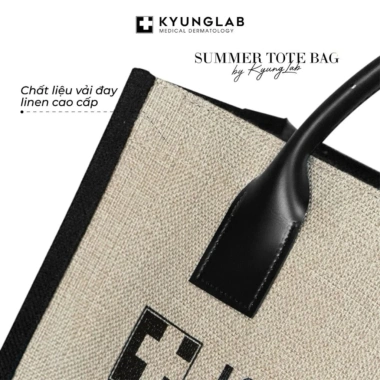 Túi xách tote KYUNGLAB Canvas Vintage size to, khóa kéo tiện lợi, giảm 22% chỉ 132.000₫ 6