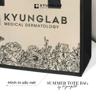 Túi xách tote KYUNGLAB Canvas Vintage size to, khóa kéo tiện lợi, giảm 22% chỉ 132.000₫ 9