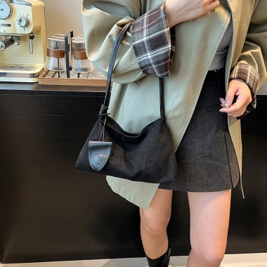 Túi xách tote nữ da lộn cổ điển đa màu - thiết kế công sở H505 giảm giá 115k
