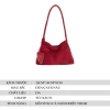 Túi xách tote nữ da lộn cổ điển đa màu - thiết kế công sở H505 giảm giá 115k 9