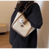 Túi xách tote nữ da PU cao cấp, hai quai basic, kèm charm gấu – Giá chỉ 169k 5