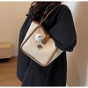 Túi xách tote nữ da PU cao cấp, hai quai basic, kèm charm gấu – Giá chỉ 169k 10