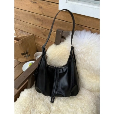 Túi xách tote nữ da PU mềm Hàn Quốc - Đeo vai thời trang, hobo basic công sở, đi học, đi chơi, giảm còn 129k 4