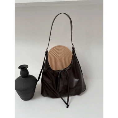 Túi xách tote nữ da PU mềm Hàn Quốc - Đeo vai thời trang, hobo basic công sở, đi học, đi chơi, giảm còn 129k 8