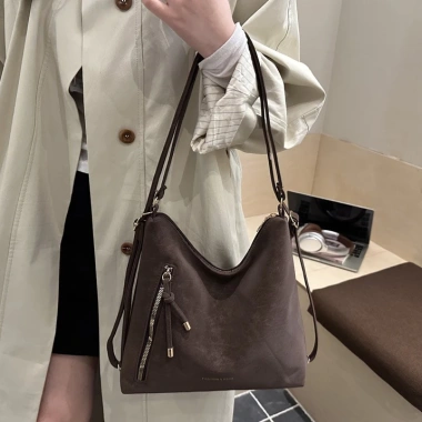 Túi xách tote nữ H500 đeo như balo, sức chứa lớn, thiết kế cổ điển đơn giản - 119k