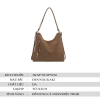 Túi xách tote nữ H500 đeo như balo, sức chứa lớn, thiết kế cổ điển đơn giản - 119k 9