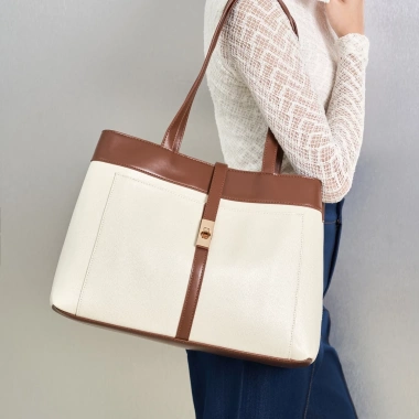 Túi xách tote nữ Ichi Bag PARAMI công sở, đựng laptop 14inch A4, giảm còn 400.000₫ 3