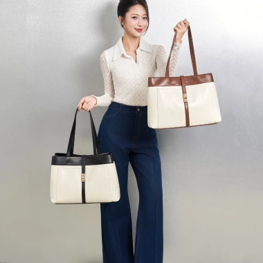 Túi xách tote nữ Ichi Bag PARAMI công sở, đựng laptop 14inch A4, giảm còn 400.000₫ 6