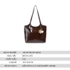 Túi xách Tote nữ sức chứa lớn thiết kế Retro đơn giản, thời trang công sở H455 giá 129.000₫ 9