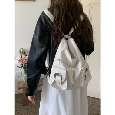 Túi Xách Unisex Đa Năng Balo Da Cao Cấp Phối Đồ Dễ Đi Học Đi Làm Đi Chơi Giá 219k