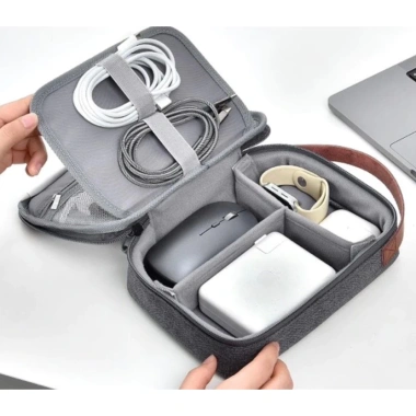 Túi xách WIWU Pouch - Đựng phụ kiện, nhiều ngăn sạc, cáp, chuột, pin dự phòng - Giá 229.000đ