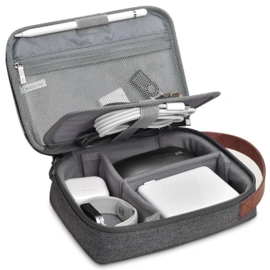 Túi xách WIWU Pouch - Đựng phụ kiện, nhiều ngăn sạc, cáp, chuột, pin dự phòng - Giá 229.000đ