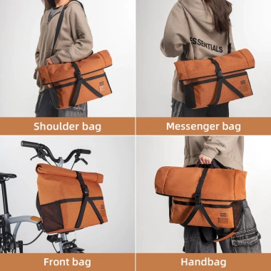Túi xe đạp đa năng Rockbros cho Brompton – Tiện lợi, có dây đeo vai 4 Túi xe đạp đa năng Rockbros cho Brompton – Tiện lợi, có dây đeo vai 4