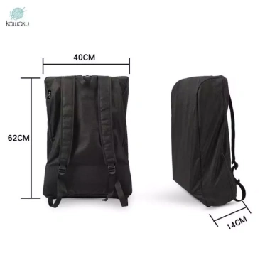 Túi Xe Đẩy Ba Lô Cho Mẹ Lớn Nhẹ Chống Thấm Chống Bụi Di Động Sắp Xếp Thông Minh Kiểm Tra Cổng