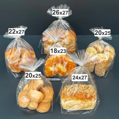 Túi Xếp Đáy 1kg Đựng Bánh Kẹo, Túi Đáy Vuông Trong Suốt Nhiều Size - Giá 115.000