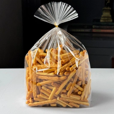 Túi Xếp Đáy 1kg Đựng Bánh Kẹo, Túi Đáy Vuông Trong Suốt Nhiều Size - Giá 115.000