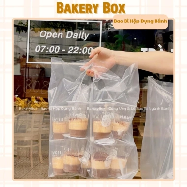 Túi Xoài PE Dẻo 1kg Trong Suốt Đựng Bánh, Ly Nước - Giá Ưu Đãi 65.000 VNĐ
