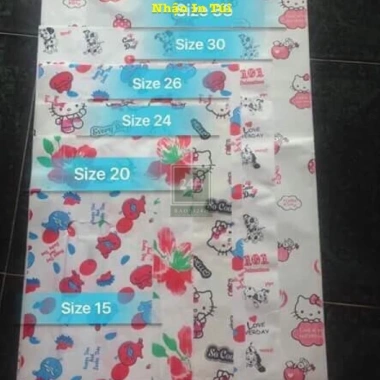 Túi xốp hình 0.5-1kg Đỡ Thương – Túi HD, bọc ni lông in hình, gói hàng cho shop 4