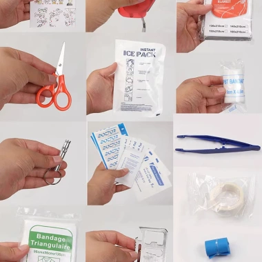 Túi y tế cá nhân 17 món Khẩn Cấp - Bộ First Aid Kit đầy đủ, giá ưu đãi 185.000₫ 8 Túi y tế cá nhân 17 món Khẩn Cấp - Bộ First Aid Kit đầy đủ, giá ưu đãi 185.000₫ 8