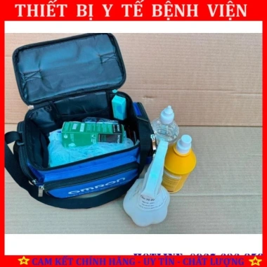 Túi Y Tế Cá Nhân Omron Khóa Kép: Đựng Dụng Cụ Gia Đình, Hàng Chính Hãng