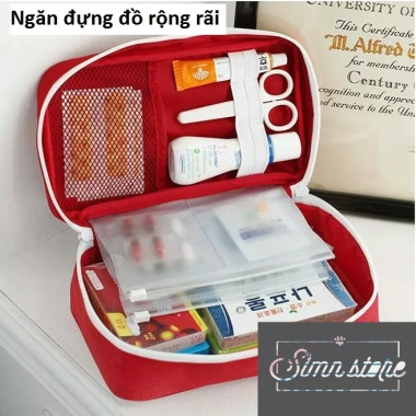 Túi Y Tế Du Lịch Lớn Chống Thấm - Đựng Thuốc Tây, Kim Chỉ, Cứu Thương Tiện Dụng - 79.000₫