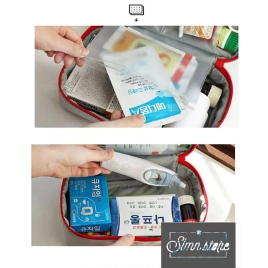 Túi Y Tế Du Lịch Lớn Chống Thấm - Đựng Thuốc Tây, Kim Chỉ, Cứu Thương Tiện Dụng - 79.000₫