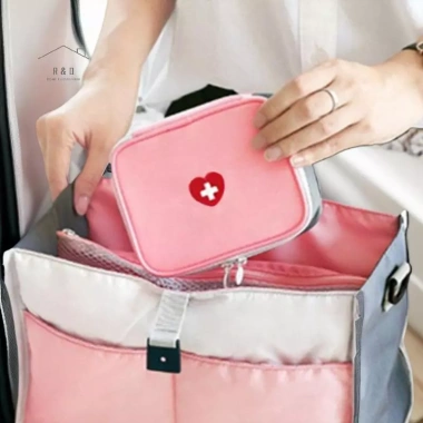 Túi Y tế Khẩn Cấp Di Động 1 Túi - Hộp Sơ Cứu Gia Đình, Du Lịch, Cắm Trại - Bộ Mới