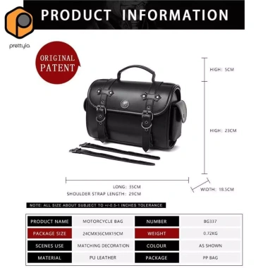 Túi Yên Xe Máy Prettyia – Dễ Lắp Đặt, 2 Dây Đeo Điều Chỉnh, Nhẹ & Tiết Kiệm, Giá 612.700₫ 3