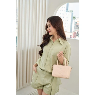 Túi Yuumy thời trang nữ họa tiết bông hoa Túi xách da Seasand YTX66 giảm còn 229.000đ 5
