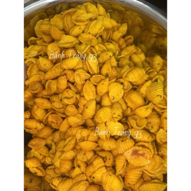 Túi Zip 500g/1Kg Snack Ốc Sò Tẩm Hành Thơm Ngon Giòn Tan Giá 50.000 VND 2