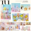 Túi zip đa dạng họa tiết 15.5x22.5x6 cm - Đựng bánh kẹo, trà, hoa, giảm giá 63k 3