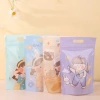 Túi zip đa dạng họa tiết 15.5x22.5x6 cm - Đựng bánh kẹo, trà, hoa, giảm giá 63k 6