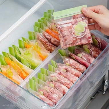 Túi Zip Đựng Thực Phẩm Bé Nhiều Kích Cỡ Dễ Ghi Chú, Tái Sử Dụng, Giá 28.000₫