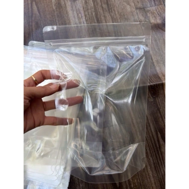 Túi Zíp Đứng Trong Suốt 1kg Đựng Thực Phẩm - Giá ưu đãi 20.000₫, bền, tiện lợi