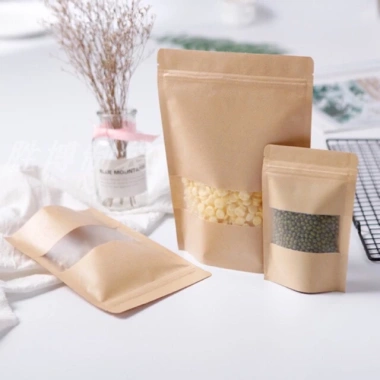 Túi Zíp Giấy Cửa Sổ Tràn 1kg - Đẹp, Giá Gốc 43.050, Giảm Đến 35.000 VNĐ 2
