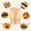 Túi Zip Giấy Kraft 1KG Đáy Đứng Có Cửa Sổ - Đựng Thực Phẩm, Giá 120.000 VNĐ 2