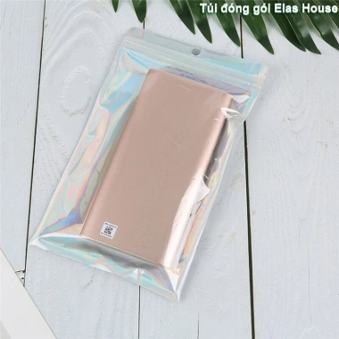Túi Zip Hologram Màu Sắc Elas House Mini Đa Năng, Giá chỉ 85.000 VND Giảm giá